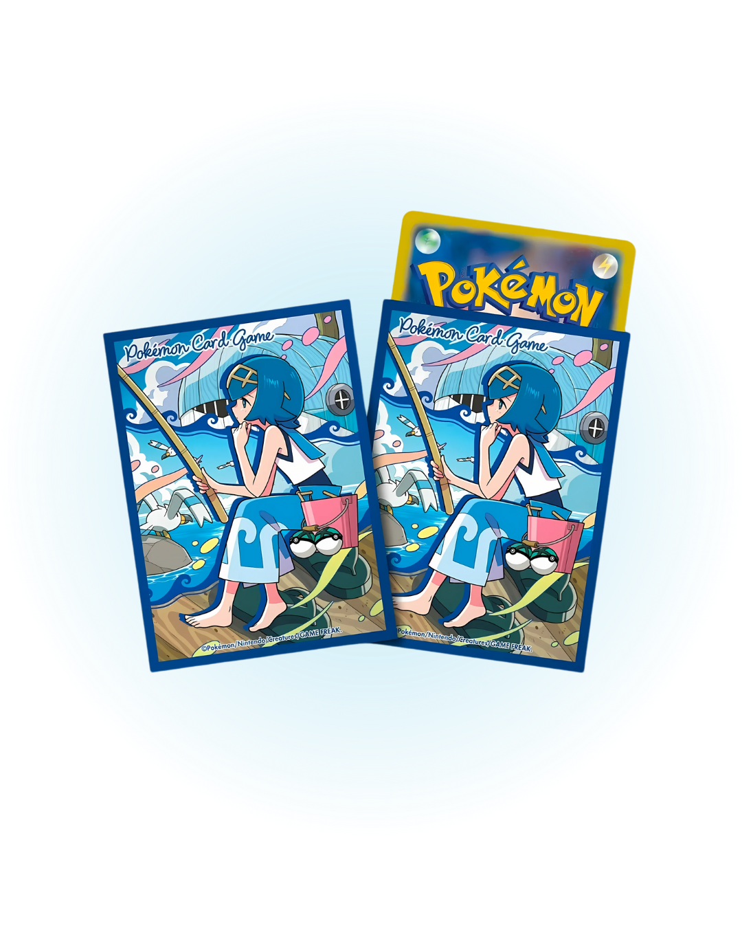 Japanese Pokemon Center Exclusive - Lana Fishing Card Sleeves Panfried Cards Japanese Pokemon Center Exclusive - Lana Fishing Card Sleeves Panfried Cards