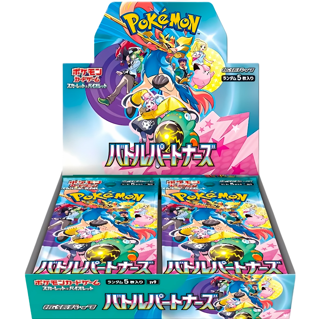 Japanese Pokemon TCG: Battle Partners Booster Box (SV9) Panfried Cards Japanese Pokemon TCG: Battle Partners Booster Box (SV9) Panfried Cards