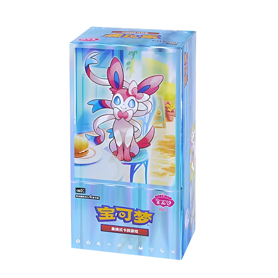 Chinese Pokemon TCG: Gemstone Vol. 2 "Eeveelutions" Booster Box (cbb2c Panfried Cards Chinese Pokemon TCG: Gemstone Vol. 2 "Eeveelutions" Booster Box (cbb2c Panfried Cards