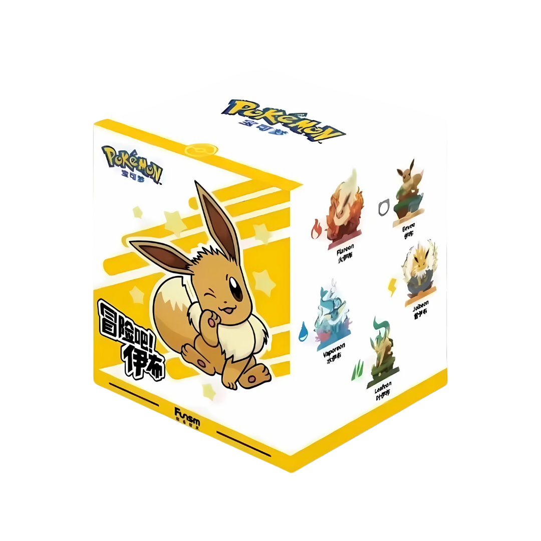 Funism Pokmon Eevee Evolution Adventure Series 2: Mystery Blind Box 1 Panfried Cards Funism Pokmon Eevee Evolution Adventure Series 2: Mystery Blind Box 1 Panfried Cards