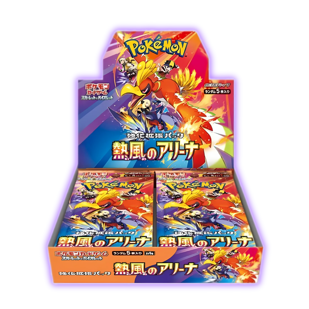 Japanese Pokemon TCG: Heat Wave Arena Booster Box (SV9a)