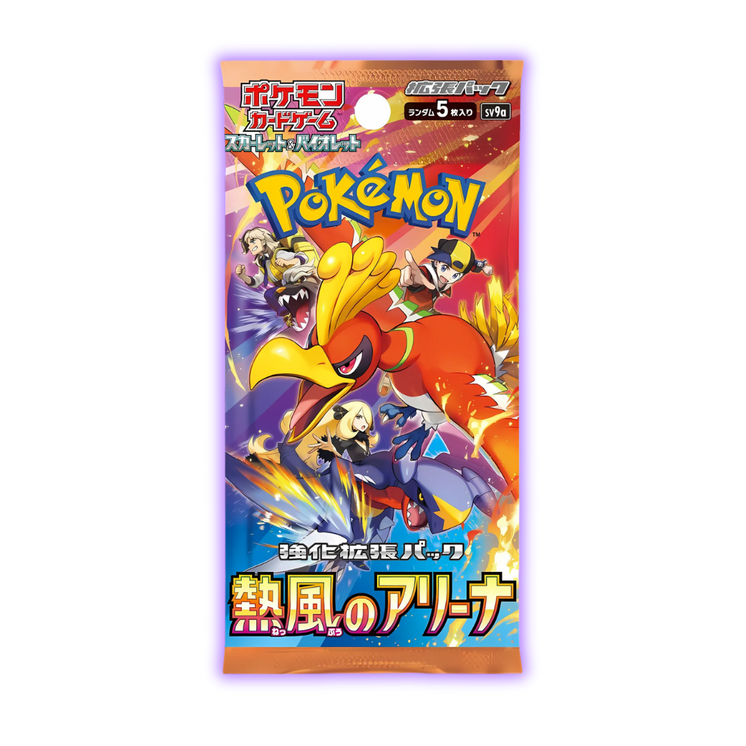 Japanese Pokemon TCG: Heat Wave Arena Booster Box (SV9a)