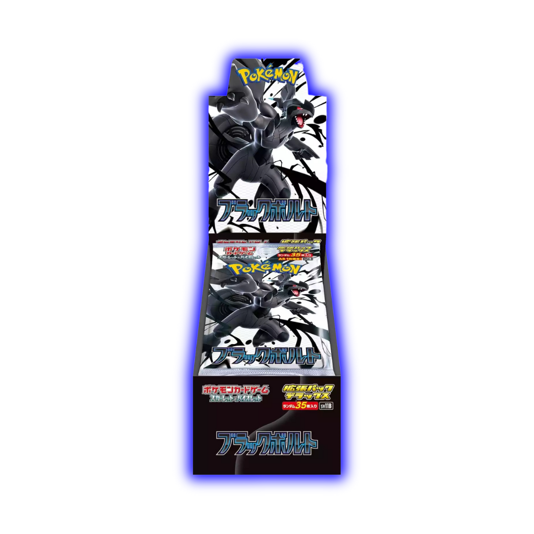 Japanese Pokemon TCG: Black Bolt DELUXE Booster Box SV11B Panfried Cards Japanese Pokemon TCG: Black Bolt DELUXE Booster Box SV11B Panfried Cards