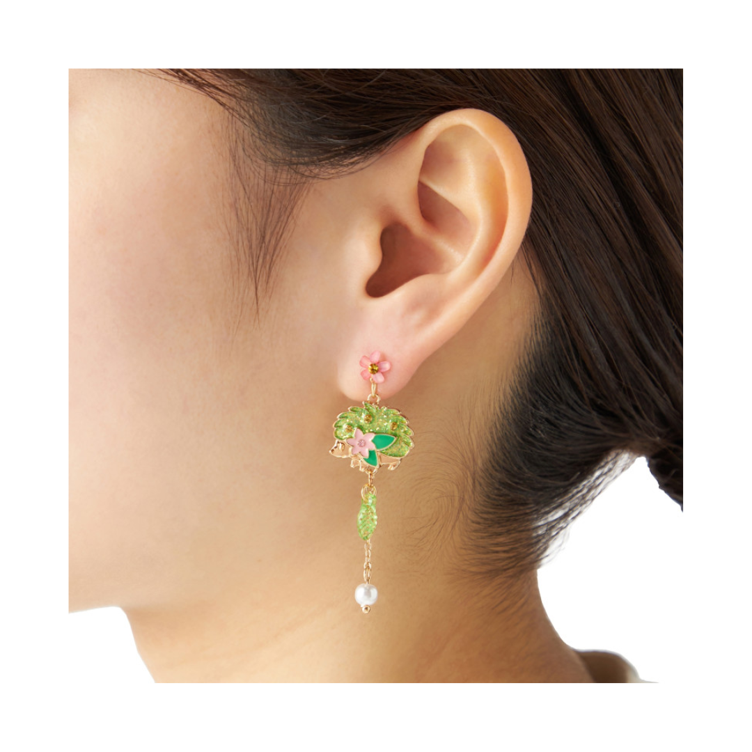 Pokemon Center Japan Exclusive Jewellery: Shaymin Earrings