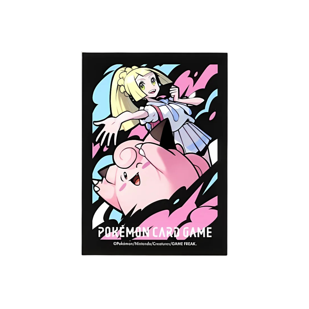 Japanese Pokemon Center Exclusive - Lillie & Clefairy Card Sleeves (64pk)
