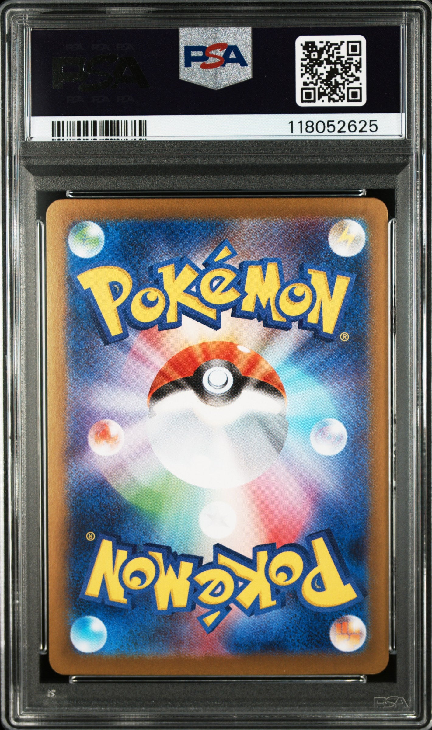 Pokémon trading card with FSA grading label