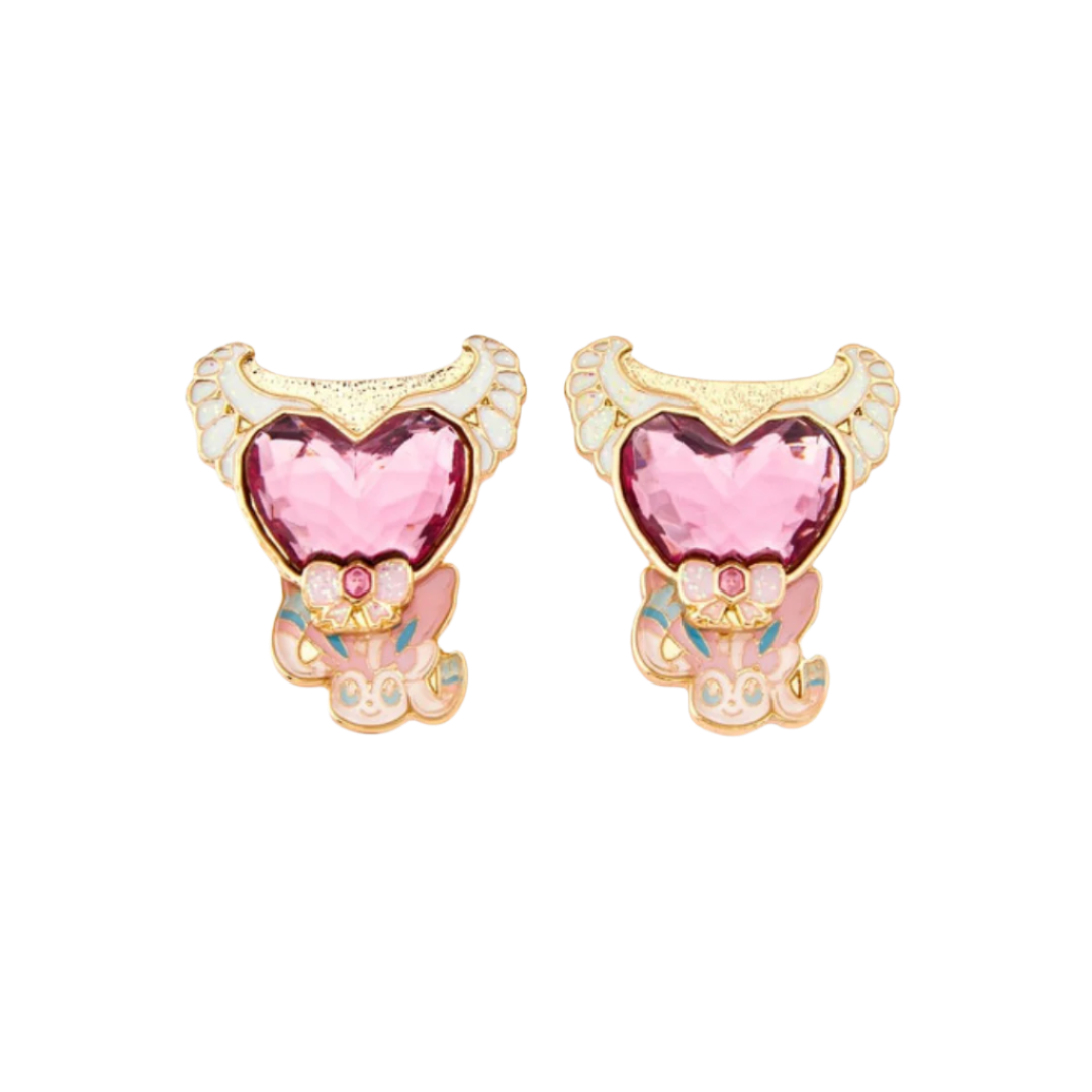 Pokemon Center Japan Exclusive Jewellery: Sylveonm Fairy Tera Type Earrings