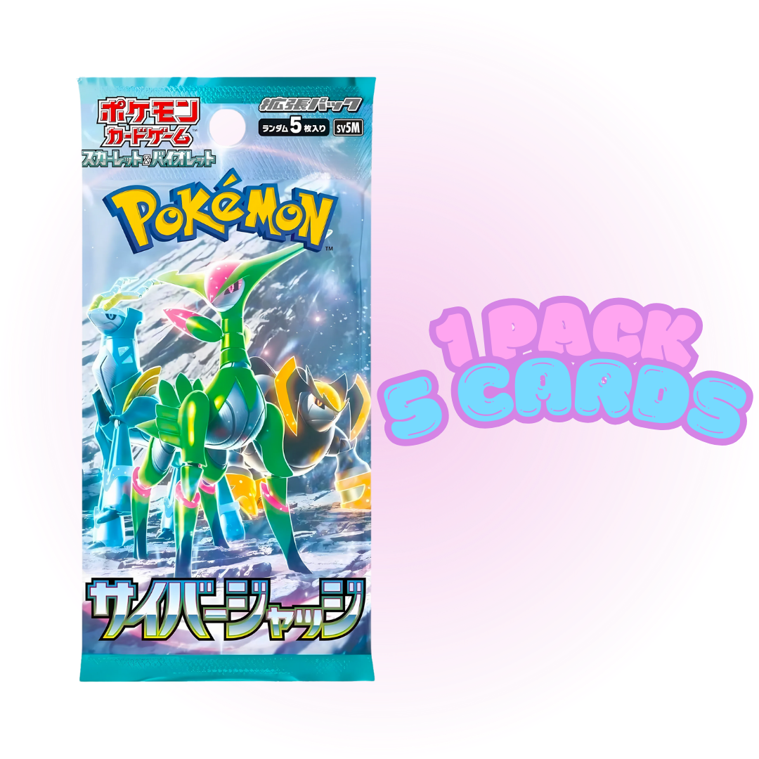 Japanese Pokemon TCG: Cyber Judge Booster Pack (SV5M)