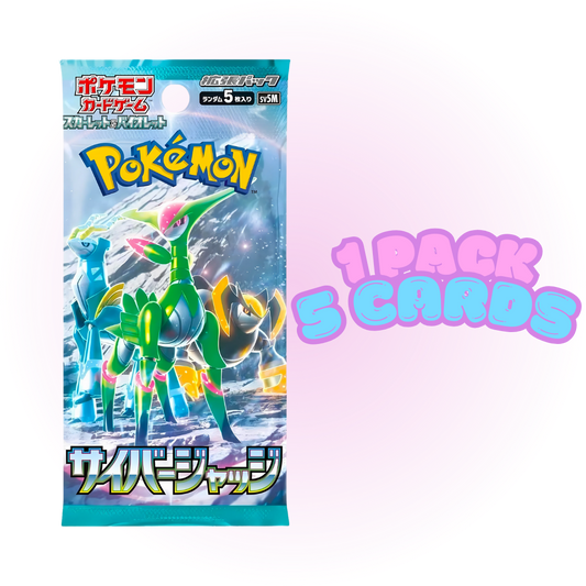 Japanese Pokemon TCG: Cyber Judge Booster Pack (SV5M)