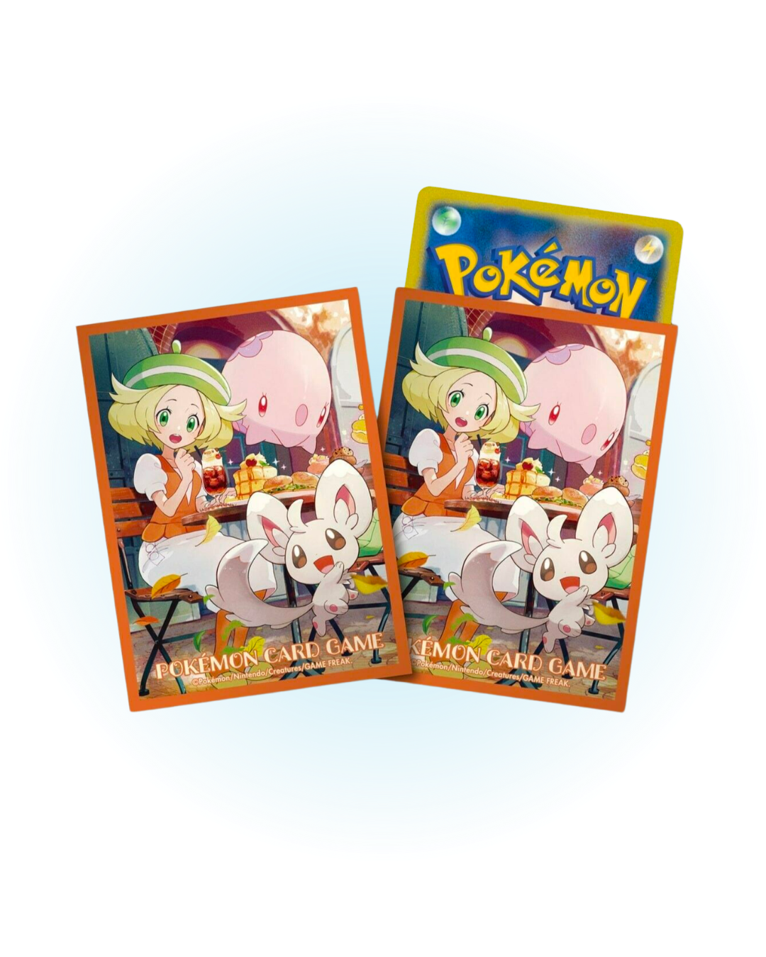 Japanese Pokemon Center Exclusive - Bianca, Minccino & Munna Card Sleeves