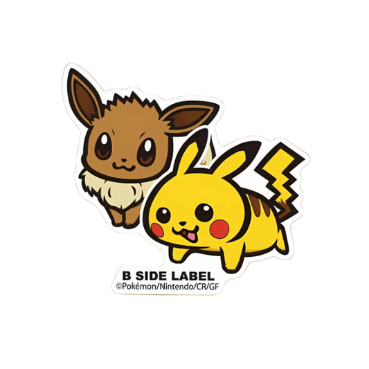 B-Side Label Sticker: Pokemon - Pikachu & Eevee
