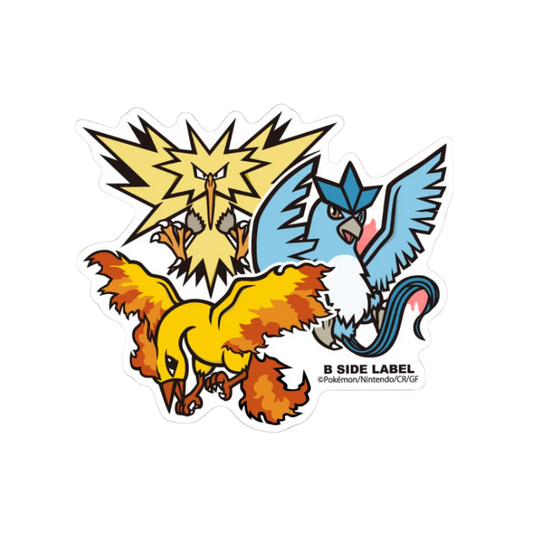 B-Side Label Sticker: Pokemon - Articuno & Moltres & Zapdos