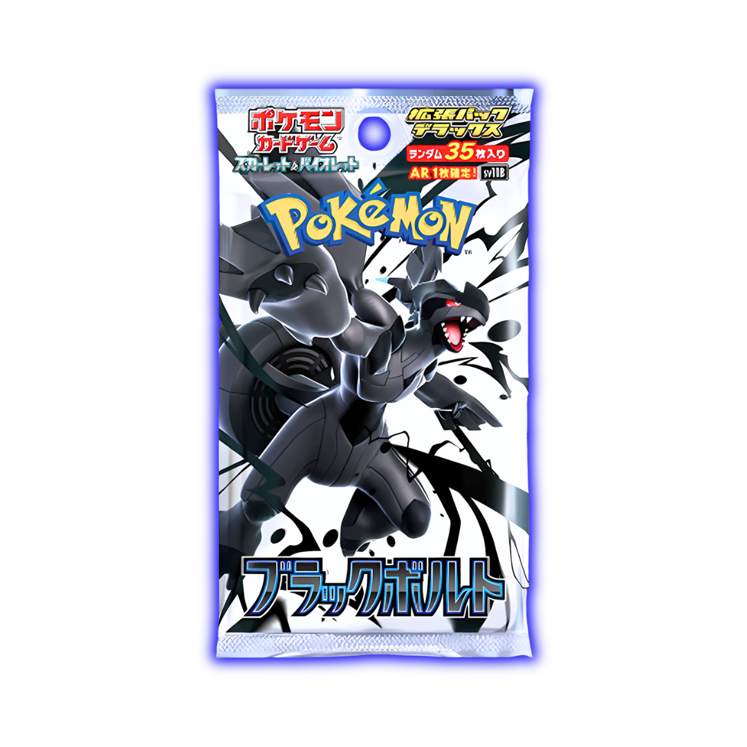 Japanese Pokemon TCG: Black Bolt DELUXE Booster Box SV11B