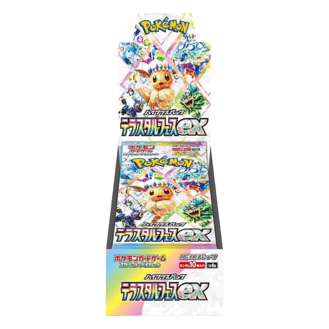 Japanese Pokemon TCG: Terastal Festival Booster Box (sv8a)