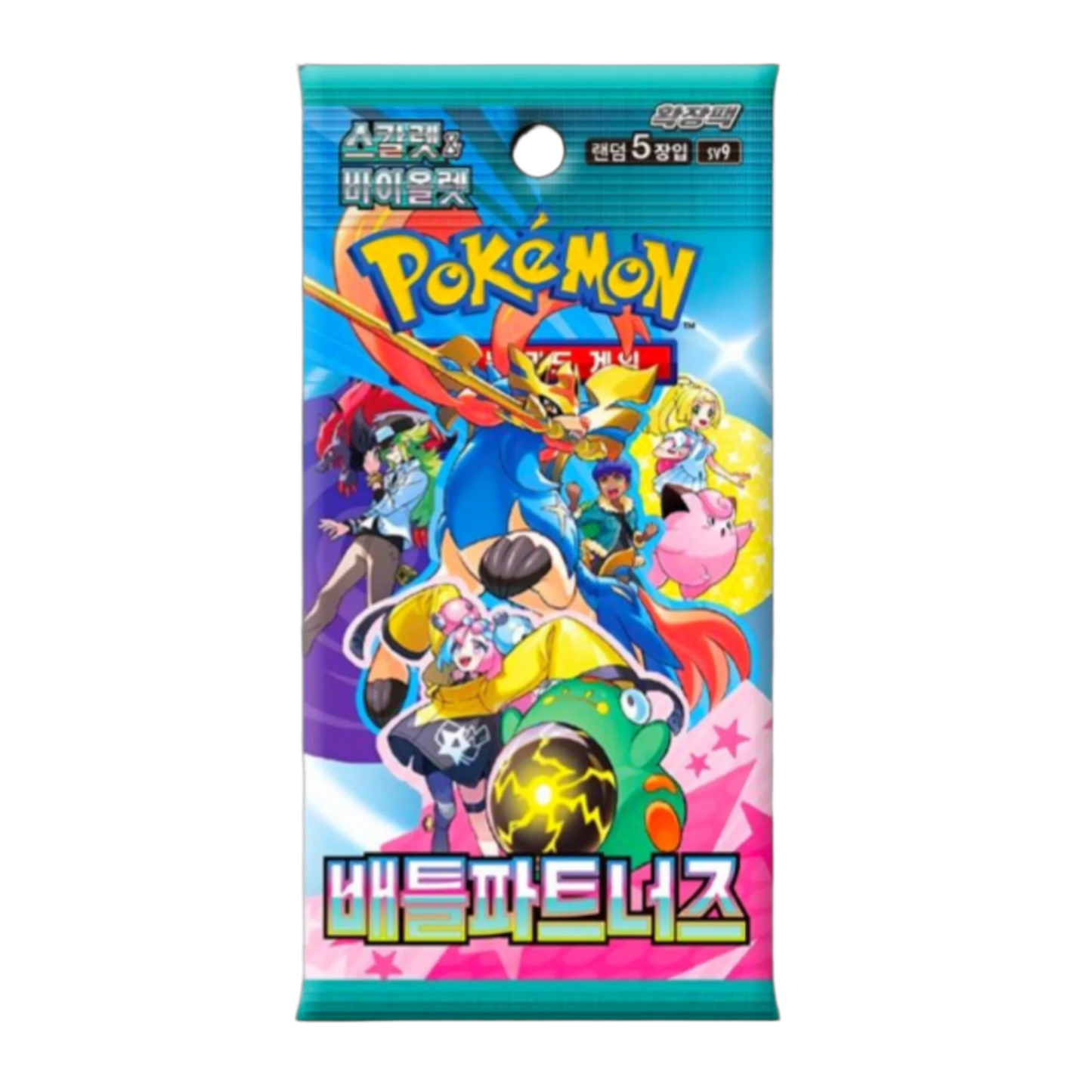 Korean Pokemon TCG: Battle Partners Booster Box (sv9)