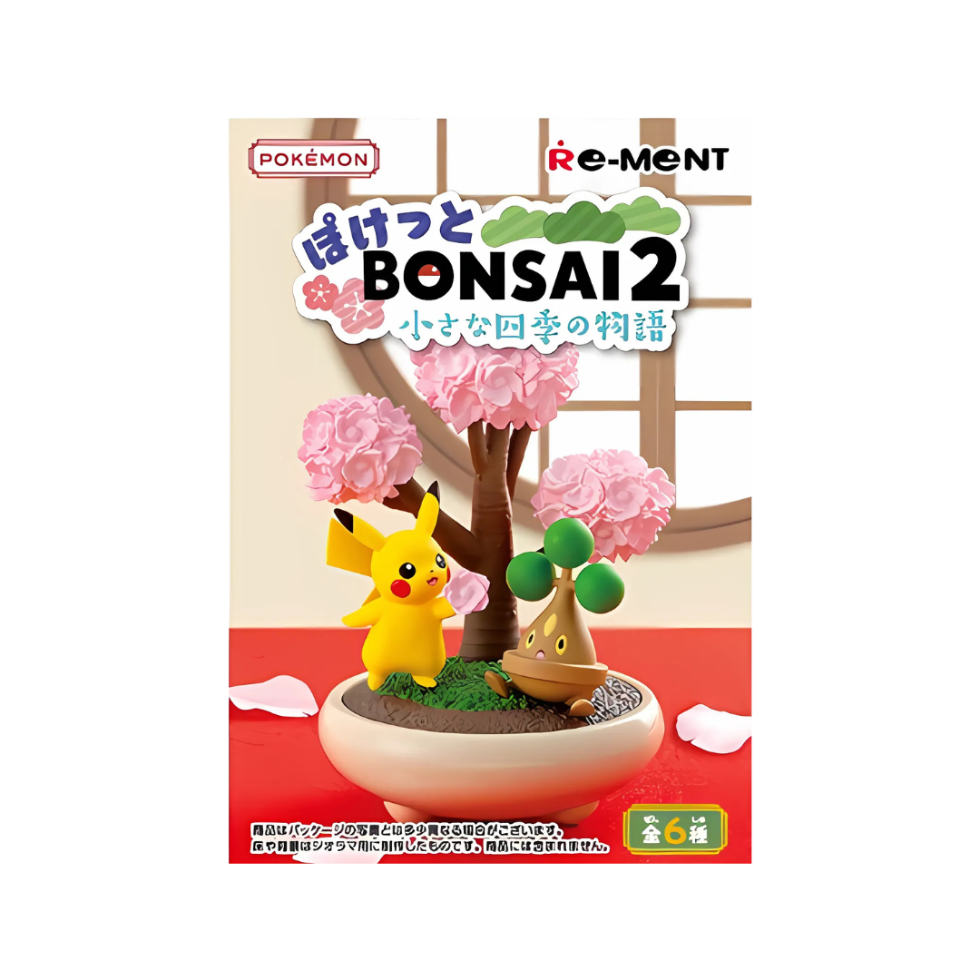 Pokemon x RE-MENT Bonsai 2: Mystery Blind Boxes (1 PCS)