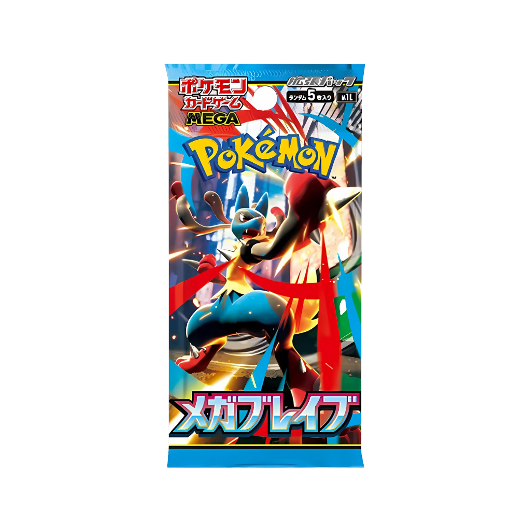 Japanese Pokemon TCG: Mega Brave Booster Box (M1L) [PREORDER]