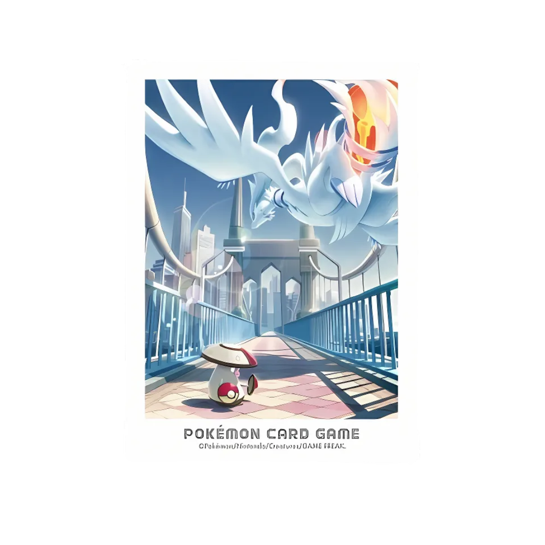 Japanese Pokemon Center Exclusive - Unova/Reshiram Card Sleeves (64pk) Panfried Cards Japanese Pokemon Center Exclusive - Unova/Reshiram Card Sleeves (64pk) Panfried Cards