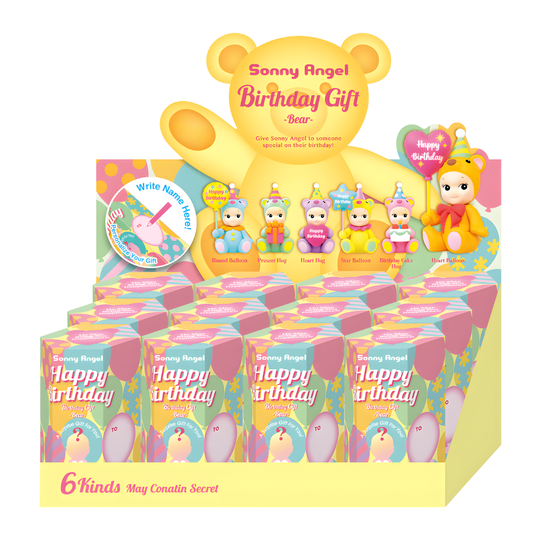 Sonny Angel Birthday Bear Gift Series Blind Box