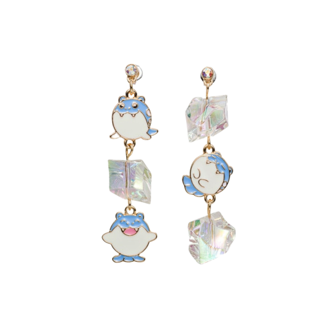 Pokemon Center Japan Exclusive Jewellery: Spheal Earrings