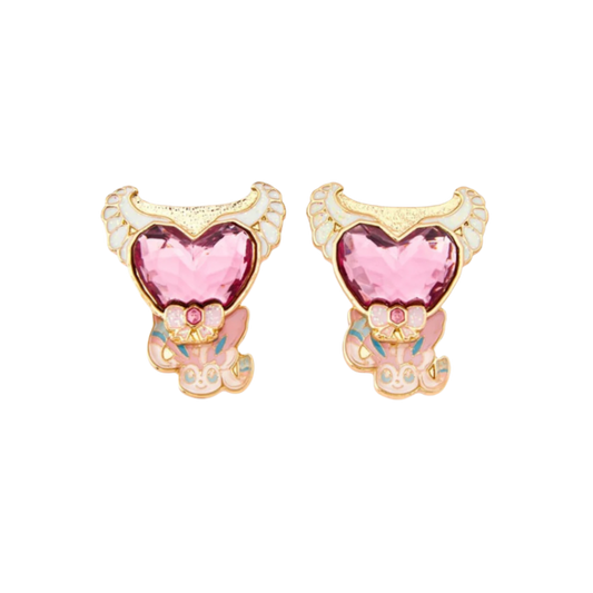 Pokemon Center Japan Exclusive Jewellery: Sylveonm Fairy Tera Type Earrings